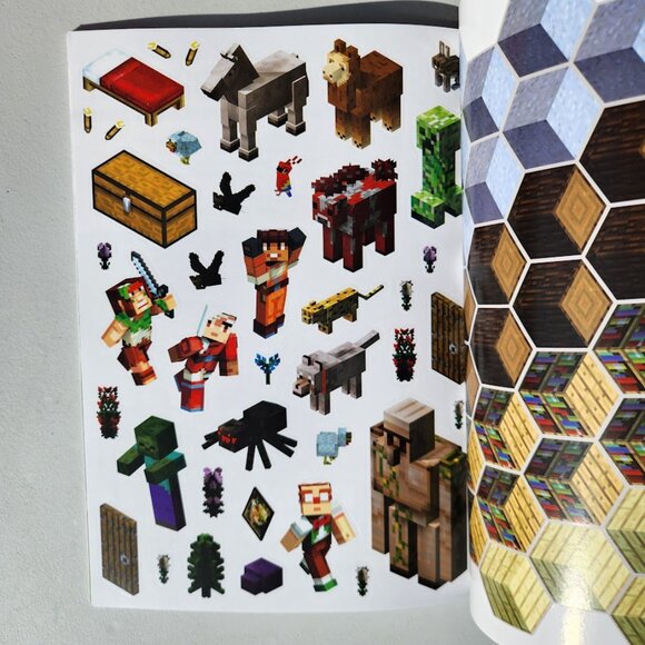 NEW Minecraft Official Survival Activity Adventure Sticker Book 500 stickers - Picture 7 of 14
